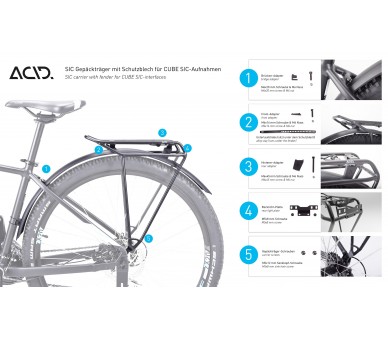 Cube ACID Gepäckträger SIC 27,5" RILink