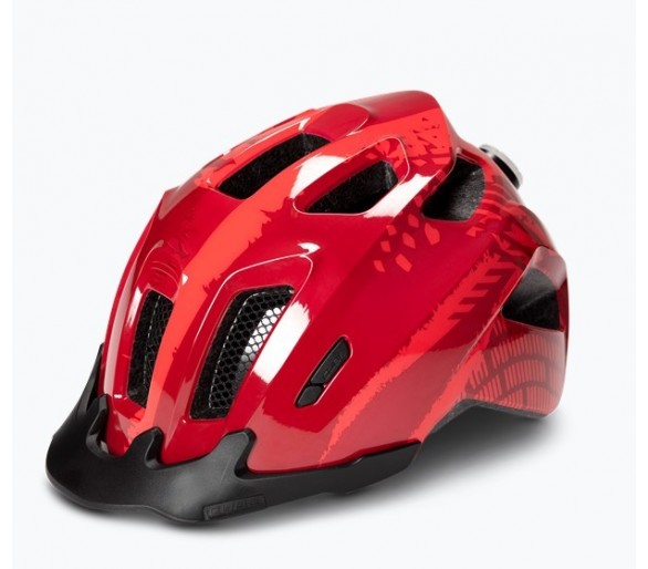 CUBE Helm ANT red splash