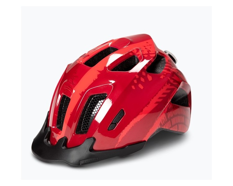 CUBE Helm ANT red splash