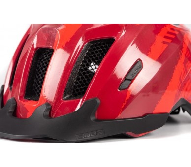 CUBE Helm ANT red splash