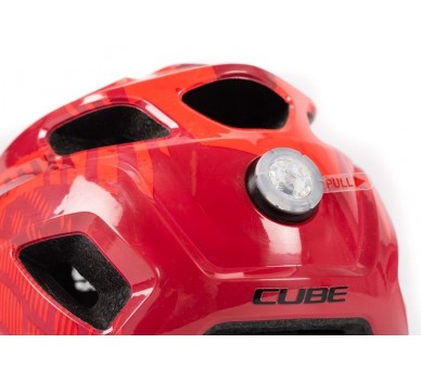 CUBE Helm ANT red splash