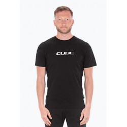 CUBE Organic T-Shirt Classic Logo - black