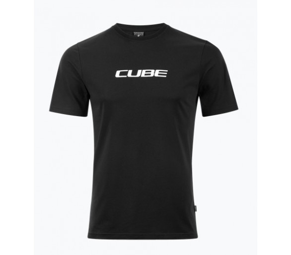 CUBE Organic T-Shirt Classic Logo - black