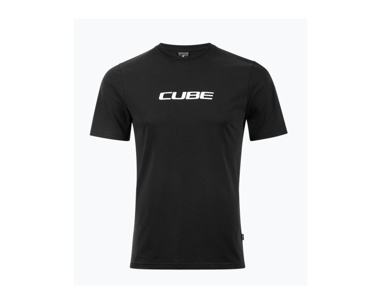 CUBE Organic T-Shirt Classic Logo - black