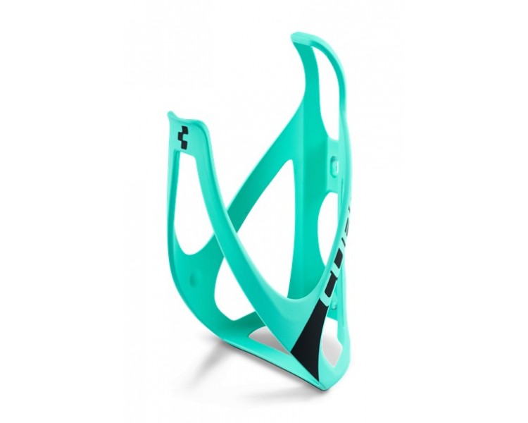 CUBE Flaschenhalter HPP matt turquoise´n´black