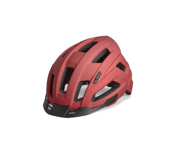 CUBE Helm CINITY red