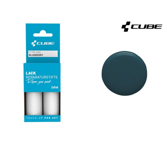 CUBE Lackreparaturstift Set BLUEBERRY matt