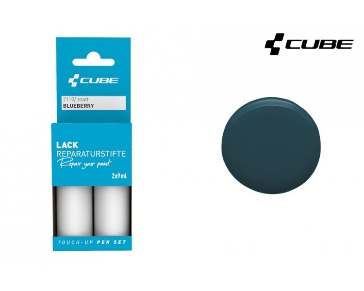 CUBE Lackreparaturstift Set BLUEBERRY matt