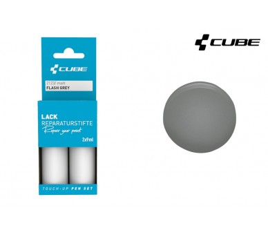 CUBE Lackreparaturstift Set FLASH GREY matt