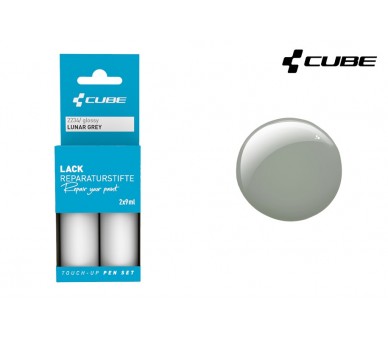 CUBE Lackreparaturstift Set LUNAR GREY glossy