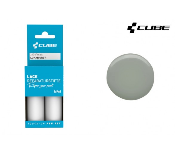 CUBE Lackreparaturstift Set LUNAR GREY matt