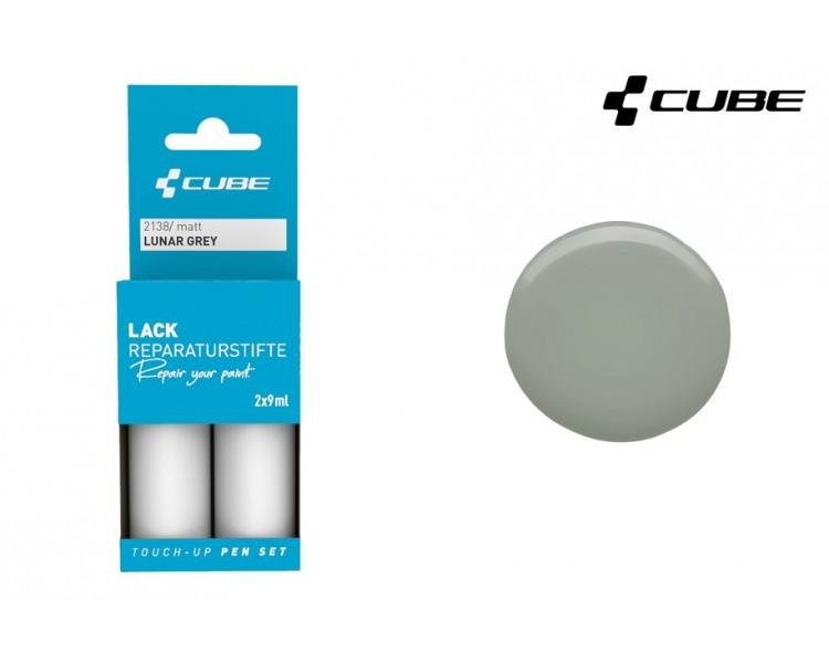 CUBE Lackreparaturstift Set LUNAR GREY matt