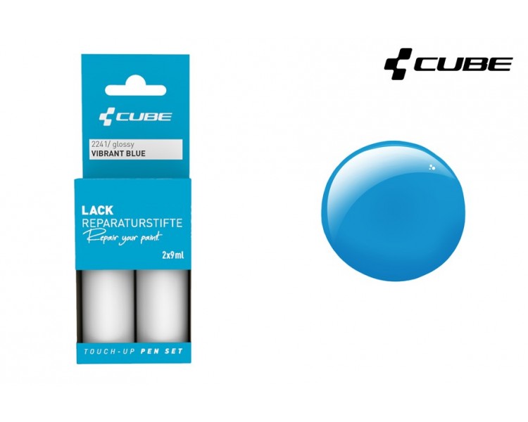 CUBE Lackreparaturstift Set VIBRANT BLUE glossy CUBE Lackreparaturstift Set VIBRANT BLUE glossy