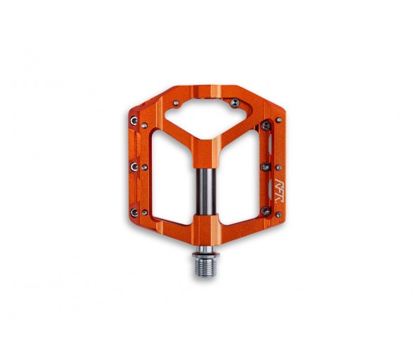 Cube RFR Pedale Flat SLT 2.0 orange´n´grey