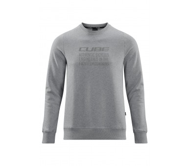 CUBE Organic Sweater grey melange