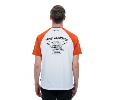 CUBE Organic T-Shirt GTY FIT Trail Hunter white´n´red