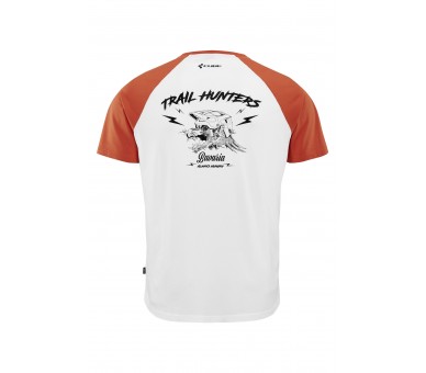 CUBE Organic T-Shirt GTY FIT Trail Hunter white´n´red