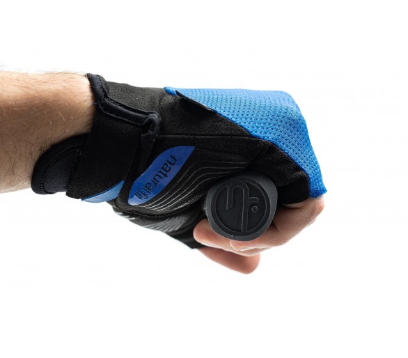 CUBE Handschuhe kurzfinger X NF black n blue