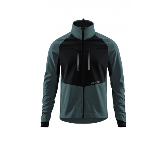 CUBE BLACKLINE Softshelljacke 365 black n grey