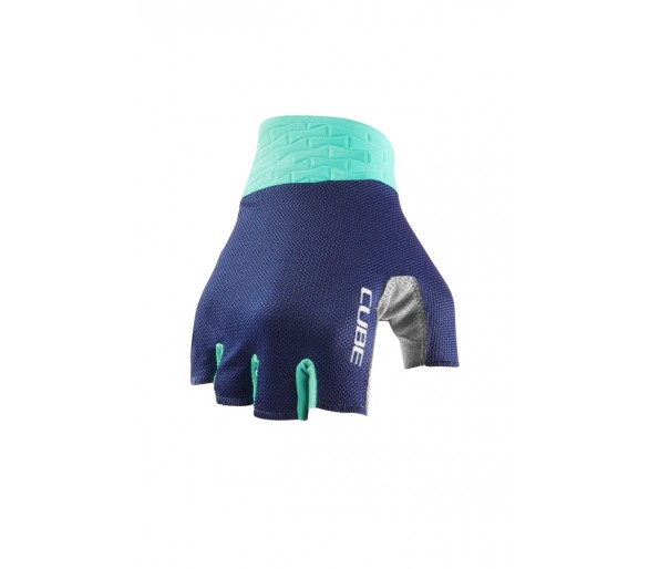 CUBE Handschuhe Performance kurzfinger blue´n´mint