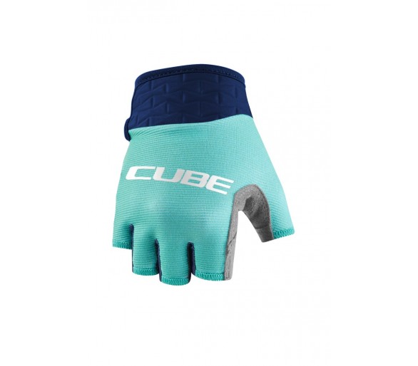 CUBE Handschuhe Performance Junior kurzfinger blue´n´mint