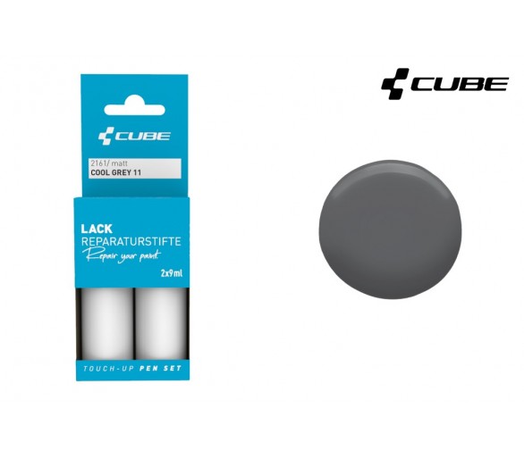 CUBE Lackreparaturstift Set COOL GREY 11 matt