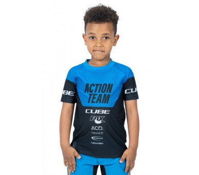 CUBE JUNIOR Trikot kurzarm X Actionteam