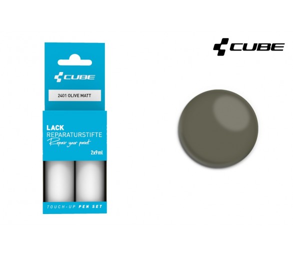 CUBE Lackstift Set OLIVE matt 2401