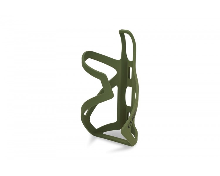 CUBE Flaschenhalter HPP Sidecage - matt olive´n´glossy black