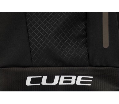 CUBE BLACKLINE Trägerhose kurz black