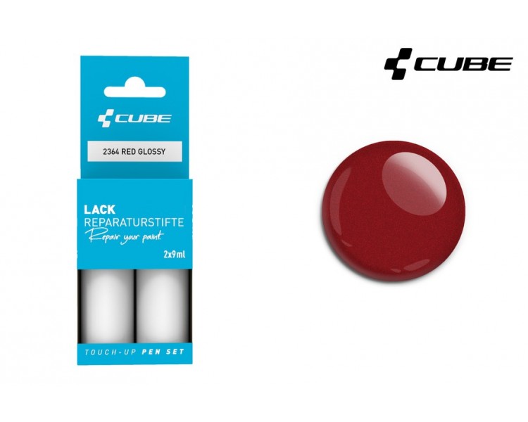 CUBE Lackstift Set RED glossy 2364