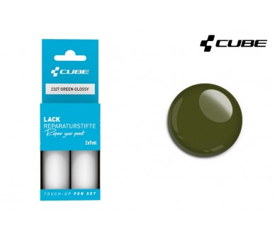 CUBE Lackstift Set GREEN glossy 2327