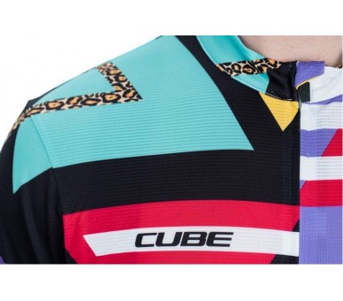 CUBE BLACKLINE Trikot CMPT kurzarm multicolor