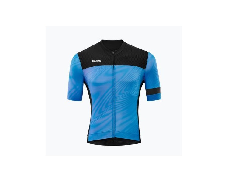 CUBE BLACKLINE Trikot kurzarm blue pattern