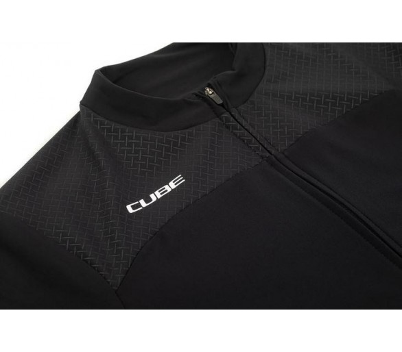 CUBE BLACKLINE Trikot langarm black