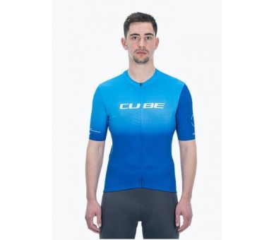 CUBE BLACKLINE Trikot RACE kurzarm blue