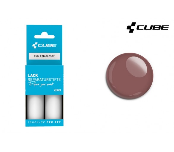 CUBE Lackstift Set RED glossy 2386