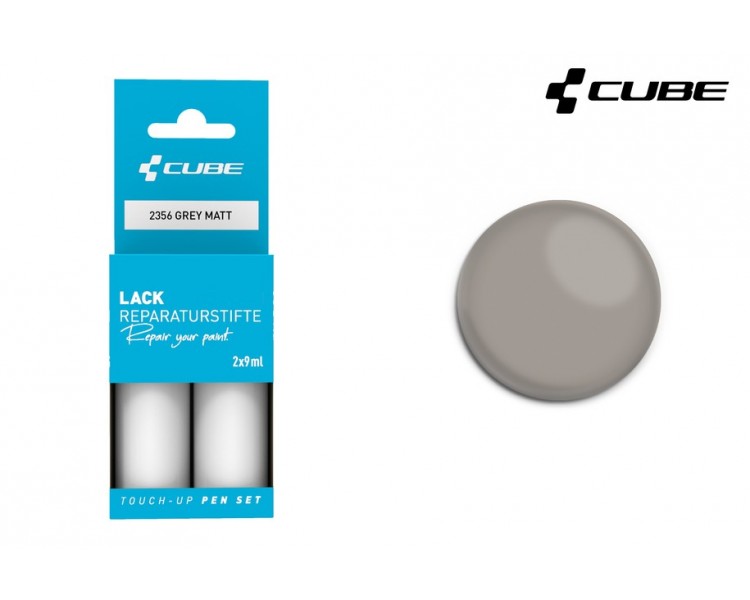 CUBE Lackstift Set GREY matt 2356