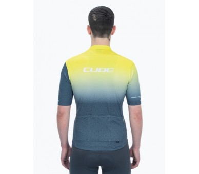 CUBE BLACKLINE Trikot RACE kurzarm yellow´n´grey