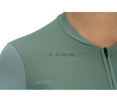 CUBE BLACKLINE WS Trikot FADE kurzarm olive-violet