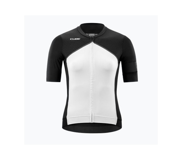 CUBE BLACKLINE WS Trikot kurzarm black-white