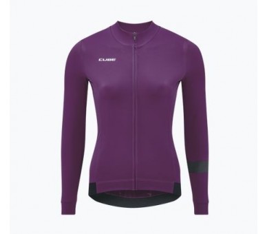 CUBE BLACKLINE WS Trikot langarm violet