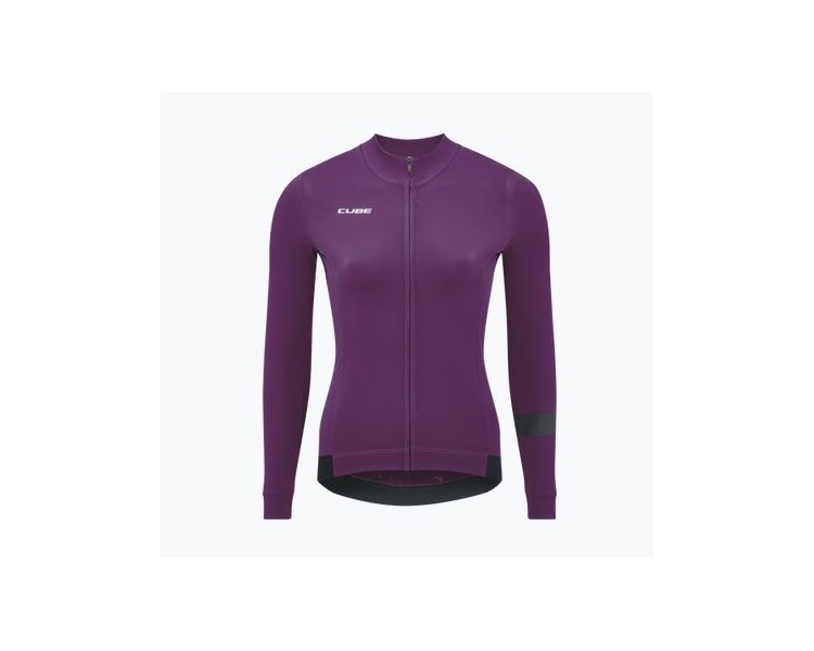 CUBE BLACKLINE WS Trikot langarm violet