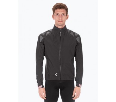 CUBE BLACKLINE Regenjacke Reflektierend black