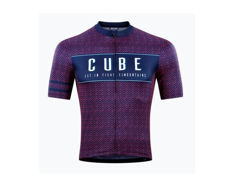 CUBE BLACKLINE Trikot 2020 kurzarm blue-pink