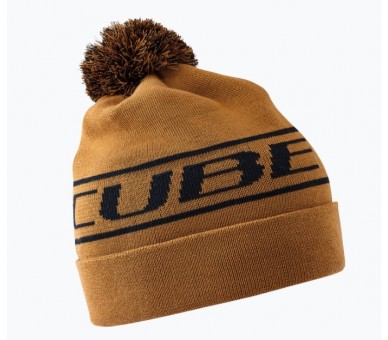CUBE Bommelmütze brown