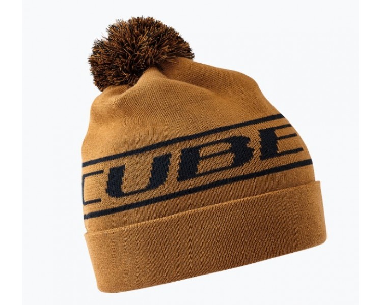 CUBE Bommelmütze brown