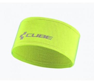 CUBE Funktionsstirnband RACE Be Warm Safety neon yellow