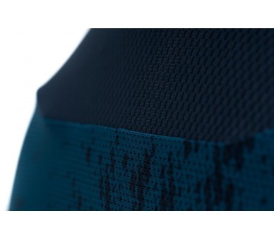 CUBE EDGE Rundhalstrikot kurzarm blue-lime