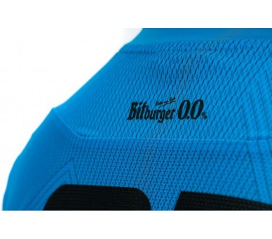 CUBE EDGE Rundhalstrikot langarm X Actionteam black-blue